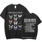 TS The Eras Tour T-Shirts Woman Man Short Sleeve Fashion