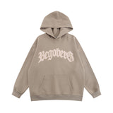 Men Hoodie Gothic Letter Printed Hoodie Men's Spring and Autumn Loose Casual