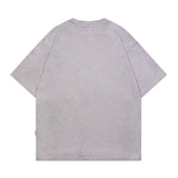 Men T Shirt Cartoon Printed Short-Sleeved T-shirt Men and Women Vintage