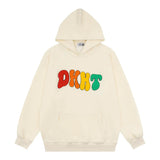 Men Hoodie Letter Hooded Sweater Men Loose Casual Long Sleeves Sports