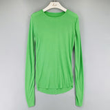 Women Long Sleeve Shirt Crew Neck
