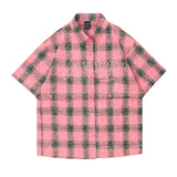 Women T-shirt Short Sleeve Shirt Women's Summer Loose Casual Letter Embroidered Half Sleeve
