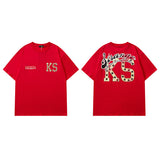 Men T Shirt Vintage Fashion Brand Hip Hop Short Sleeve T-shirt