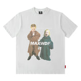 Men T Shirt Summer American Street Fashion Brand Short Sleeve T-shirt Men's Loose