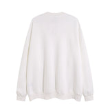 Men Hoodie Men's Spring and Autumn High Street Niche Metal Slit Neckline Long Sleeve