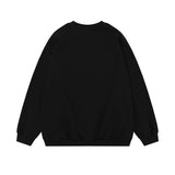 Men Hoodie Star Letters Printed Pullover Sweatshirt