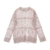 Women Sweater Women's Idle Style Casual Loose Long Sleeve