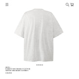 American vintage street T-shirt pure cotton retro men's and women's summer loose