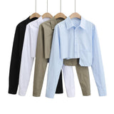 Women T-Shirt Shirt Fall Women's Clothing Short Loose Shirt Ins