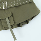 Women Skirt Retro Workwear Short Skirt Women's Skirt Autumn
