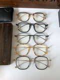 CHH Chrome Hearts Glasses Simple and stylish ultra-light titanium square glasses frame