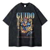 Guido Mista T-shirt Sex Pistol Oversized Vintage Washed