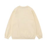 Men Hoodie Crew Neck Sweater Men Vibe Spring and Autumn Leisure Long Sleeve Loose