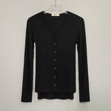 Women Long Sleeve Shirt Vest Cardigan Long Sleeve Coat Cardigan