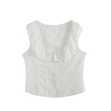 Women Skirt Summer Lace Lace Vest Top Skirt