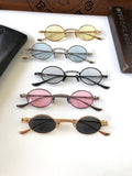 Chrome Hearts Sunglasses Personalized Vintage Metal Round Frame Sunglasses