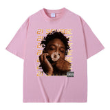 Rapper 21 Savage Graphic Tshirt Men's Hip Hop Vintage