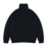 Men Hoodie Sports Stand Collar Sweater Men's Pullover Spring and Autumn