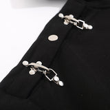 Men Hoodie Hooded Sweater Men's Personalized Letter Metal Decoration