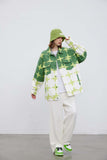 Unisex Jacket Fall Multicolor Printing Jacket Women's Clothing