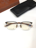 CHH Chrome Hearts Glasses Simple and stylish half-frame titanium frame glasses frame