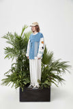 Unisex Jacket Autumn Stitching Affixed Cloth Embroidered Jacket Women's Clothing