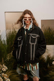 Unisex Jacket Autumn Plush Chanel Coat Women's Clothing