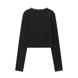 Women Long Sleeve T-shirt Short-Sleeved T-shirt Women's Autumn Printed Top