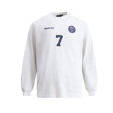 Unisex long-sleeved shirt autum patch embroider