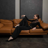 Women Jumpsuit Stitching Jumpsuit Slim Top