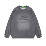 Men Hoodie Letter Print Sweatshirt
