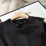 Women T-Shirt Summer Vest Loose round Neck T-shirt