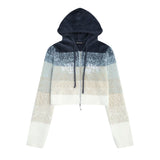 Women Sweater Short Hood Knitwear Women's Casual Sweater