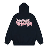 Men Hoodie Letter Hooded Sweater Spring and Autumn Men's Loose Casual Long Sleeves Pullover