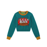 Women Sweater Women's Long-Sleeve Knitwear Autumn Top