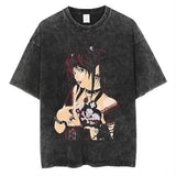 Men's Clothing Japanese Tshirt Anime Vintage T-shirt Dea