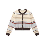Women Sweater Coat Loose-Fitting Casual round-Neck Women's Autumn and Winter