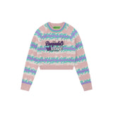Women Sweater Letter Sweater Girls Autumn Leisure round Neck Long Sleeve Sweater