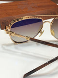 Chrome Hearts Sunglasses Exquisite Fashion Punk Vintage Sunglasses
