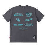 Men T Shirt West Coast Cartoon Printed Short Sleeve T-shirt Men and Women Loose Casual