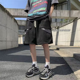 Men Sweatpants Shorts Men's Summer Vintage Trendy Casual Sports