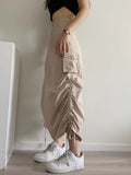 Women's Skirt Women's Retro Suit Skirt Long Dress Ins
