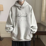 Men Hoodie Hiphop Sweater Men's Spring and Autumn Hooded Jacket Fashion Brand Top