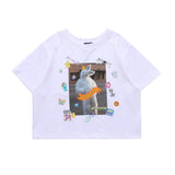 Women's T-shirt Printed Short-Sleeved T-shirt
