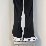 Men Sweatpants Men's Loose Straight Trousers Casual Pants Design Sense