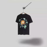 Mens T-shirts Travis Scott Cactus Jack x Utopia Utopia Hand of God Short Sleeve T-Shirt