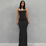Women's Dresses Women's Dress Casual Slim-Fit Suspenders