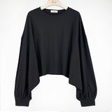 Women Long Sleeve Shirt Spring and Autumn Loose Top Women's Casual T-shirt