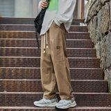 Men Sweatpants Workwear Pants Men's Autumn Loose Straight Casual Pants