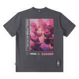 Men T Shirt T-shirt Short Sleeve Tee Men's Ins Fashion Brand Street Printing